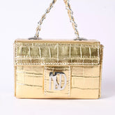 Gold Mini Hemi Waist Bag