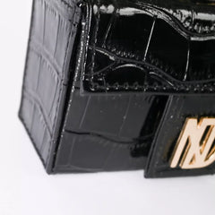 Black Mini Hemi Waist Bag