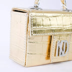 Gold Mini Hemi Waist Bag