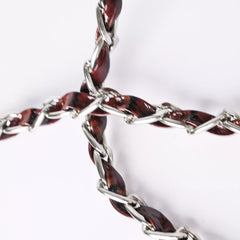 Burgundy Mini Hemi Waist Bag