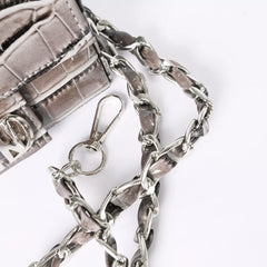 Grey Mini Hemi Waist Bag