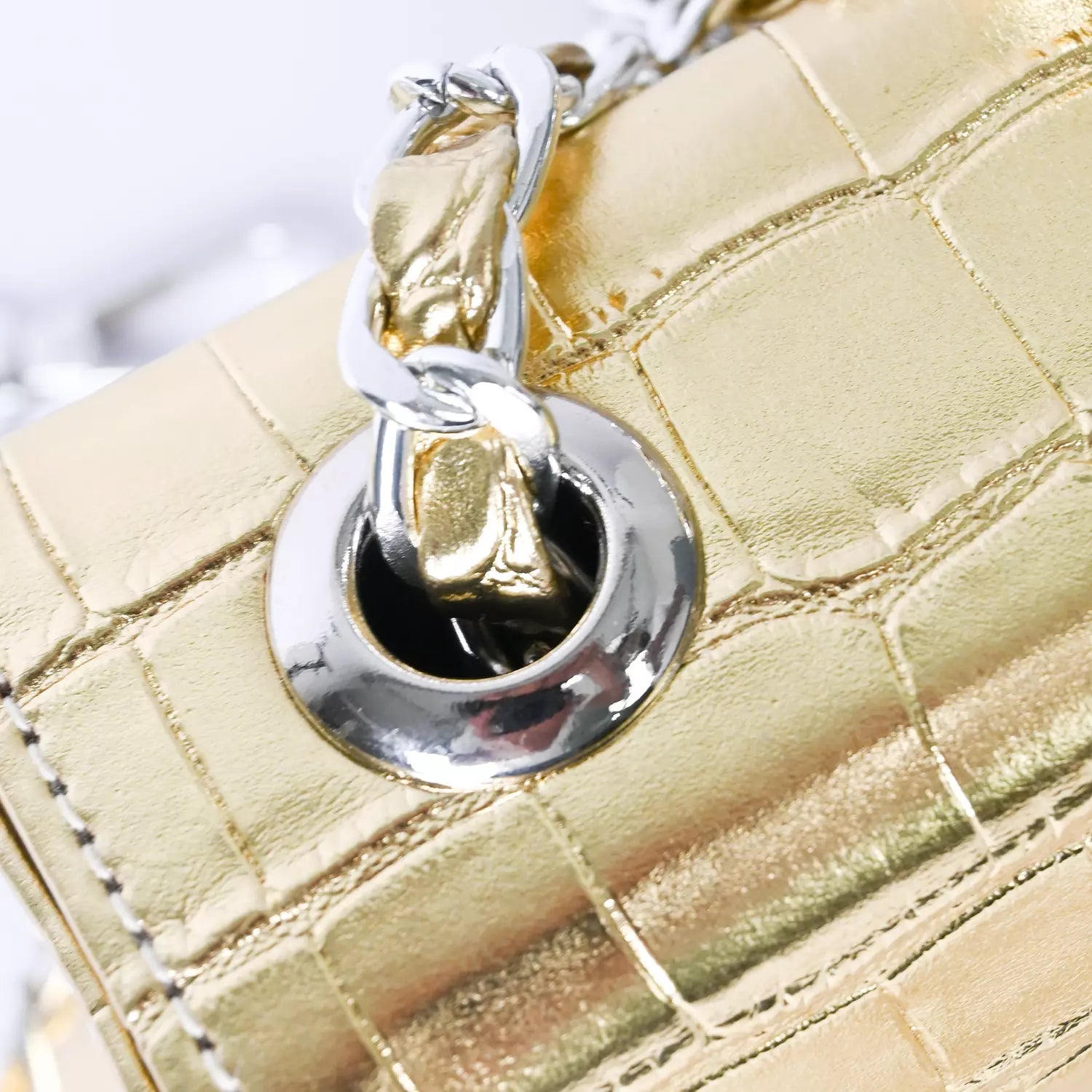 Gold Mini Hemi Waist Bag