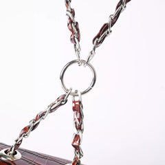 Burgundy Mini Hemi Waist Bag