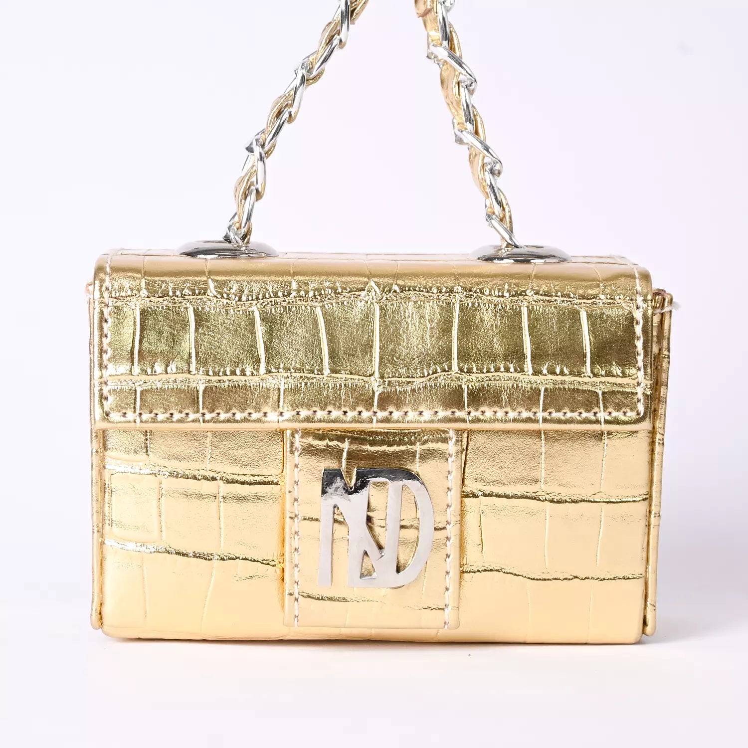 Gold Mini Hemi Waist Bag