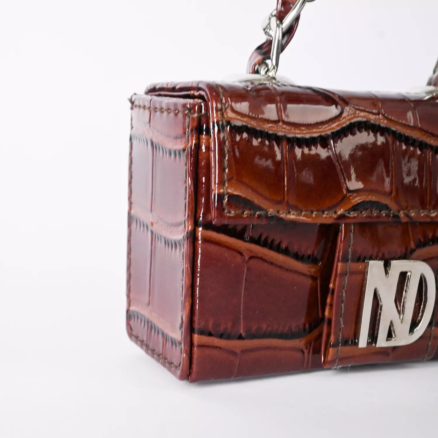 Burgundy Mini Hemi Waist Bag